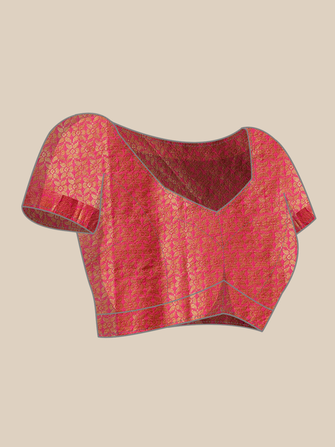 Banarasi Silk Woven Saree With Unstitched Blouse Piece