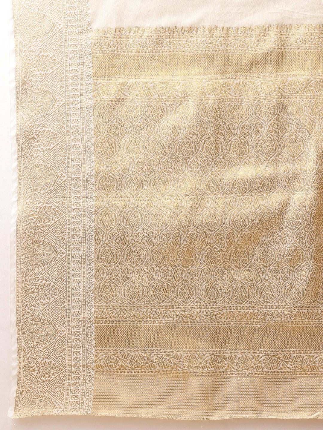 Onam Special Tissue Silk Solid Woven Saree