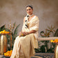 Onam Special Solid Saree With Zari Border