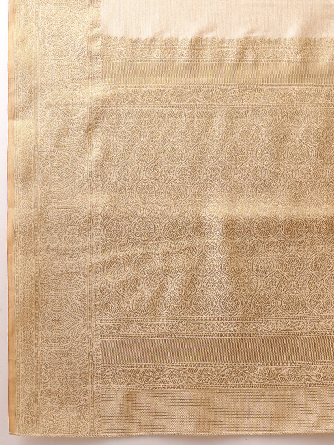 Onam Special Solid Saree With Zari Border