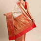 Woven Design Ethnic Motifs Zari Kasauv Saree