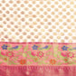 Woven Design Ethnic Motifs Zari Kasauv Saree