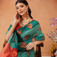 Banarasi Soft Silk Copper Zari Woven Saree