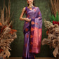 Banarasi Soft Silk Copper Zari Woven Saree