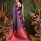 Banarasi Soft Silk Copper Zari Woven Saree