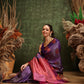 Banarasi Soft Silk Copper Zari Woven Saree