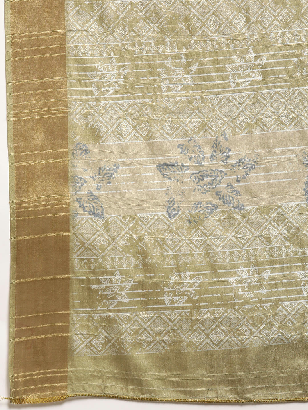 Digital Printed Soft Silk Zari Woven Saree