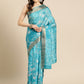 Digital Printed Soft Silk Zari Woven Saree