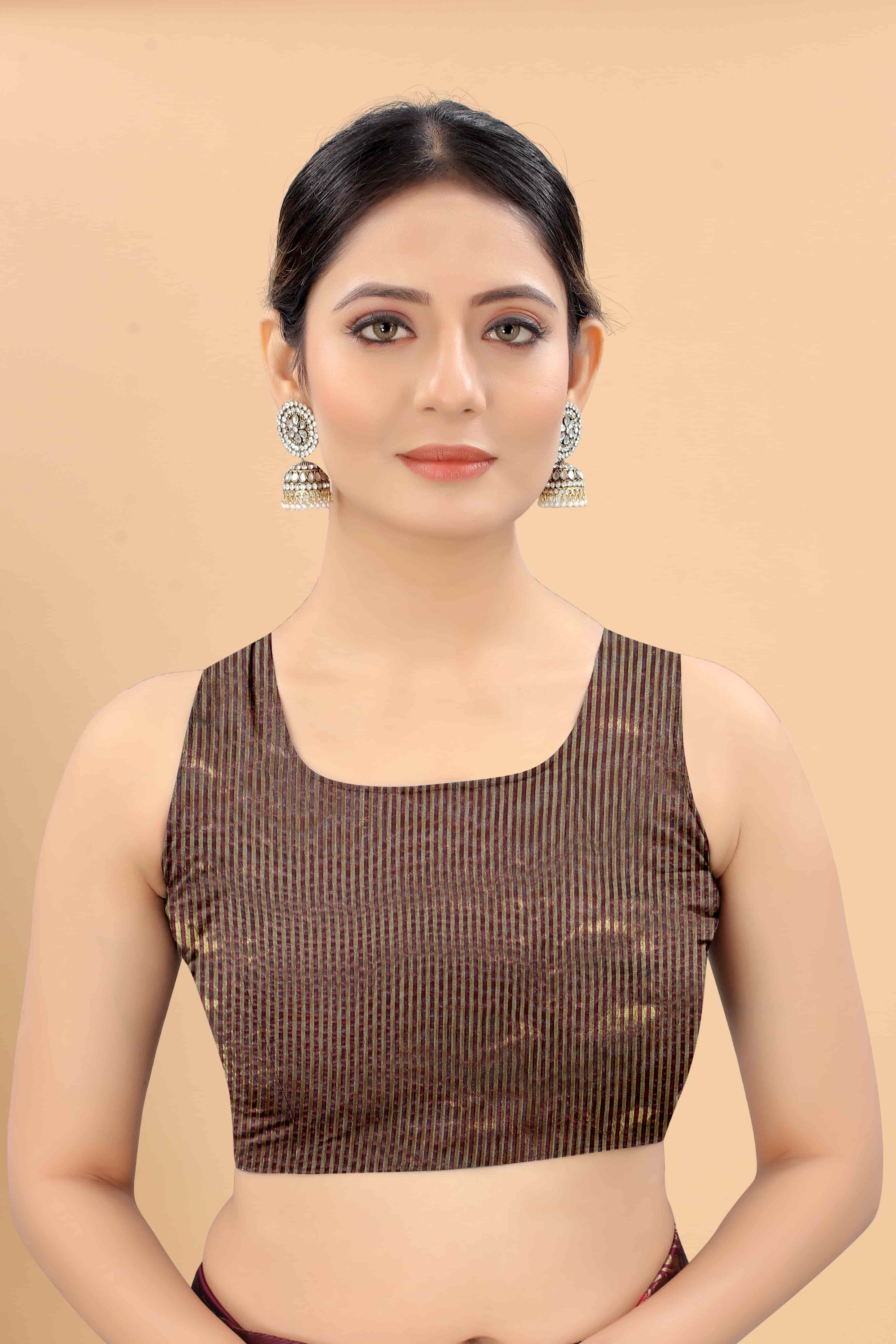 Zari Silk Blend Banarasi Saree