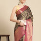 Ethnic Motifs Zari Woven Tissue Silk Saree