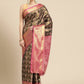 Ethnic Motifs Zari Woven Tissue Silk Saree