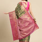 Ethnic Motifs Zari Woven Tissue Silk Saree