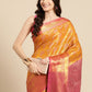 Ethnic Motifs Zari Woven Tissue Silk Saree