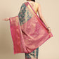 Ethnic Motifs Zari Woven Tissue Silk Saree
