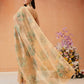 Women's Printed Muga Zari Tissue Silk Saree