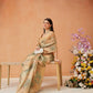 Women's Printed Muga Zari Tissue Silk Saree
