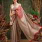 Women's Printed Muga Zari Tissue Silk Saree