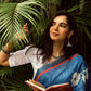 Women's Printed Muga Zari Tissue Silk Saree