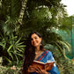 Women's Printed Muga Zari Tissue Silk Saree