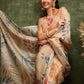 Women's Printed Muga Zari Tissue Silk Saree