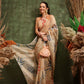Women's Printed Muga Zari Tissue Silk Saree