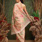 Women's Printed Muga Zari Tissue Silk Saree