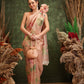 Women's Printed Muga Zari Tissue Silk Saree