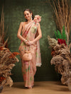 Women's Printed Muga Zari Tissue Silk Saree