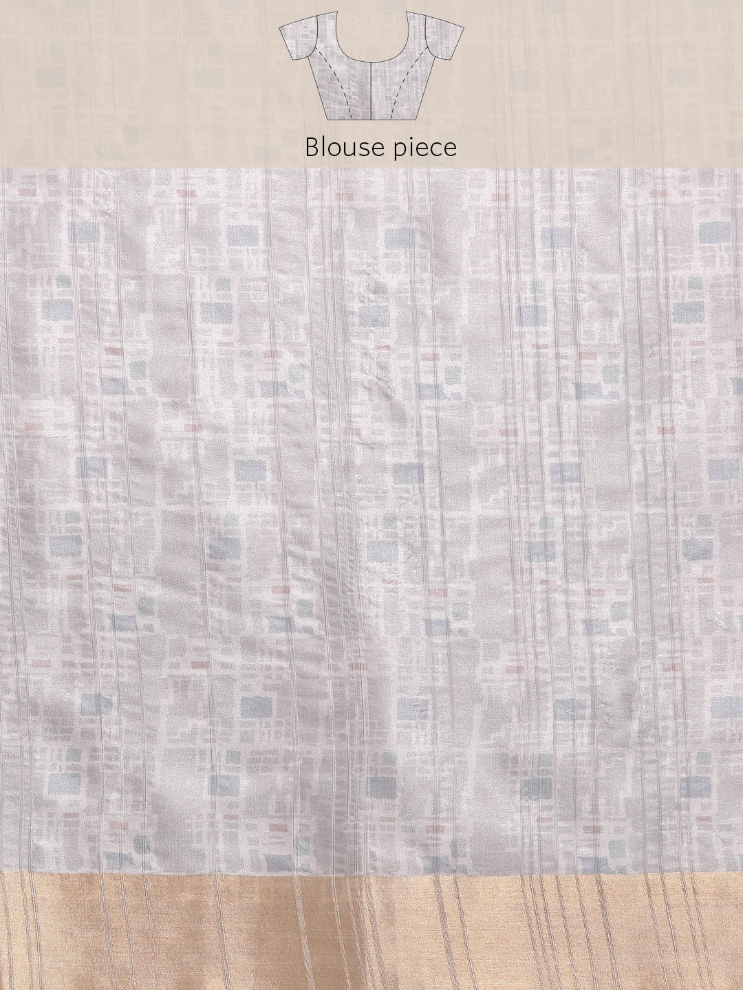 Floral Print Soft Silk Zari Woven Saree