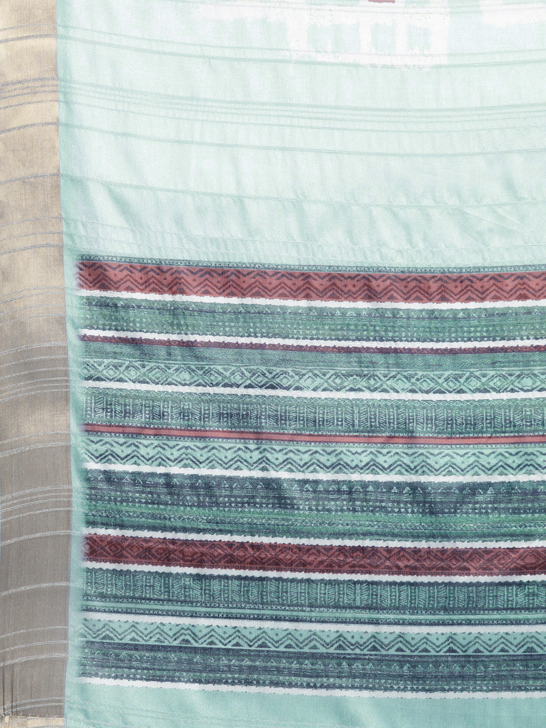 Floral Print Soft Silk Zari Woven Saree