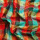 Women's Kanjivaram Color Block Checks Saree
