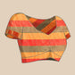 Women's Kanjivaram Color Block Checks Saree