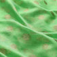 Parrot Green & Gold Ethnic Motifs Woven Design Zari Art Silk Saree