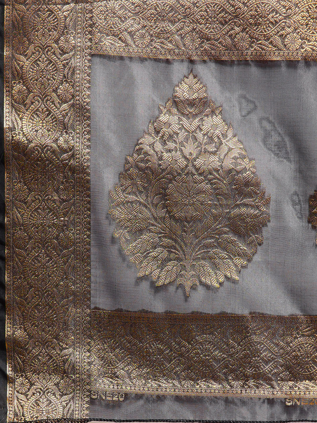 Banarasi Organza Silk Zari Woven Saree