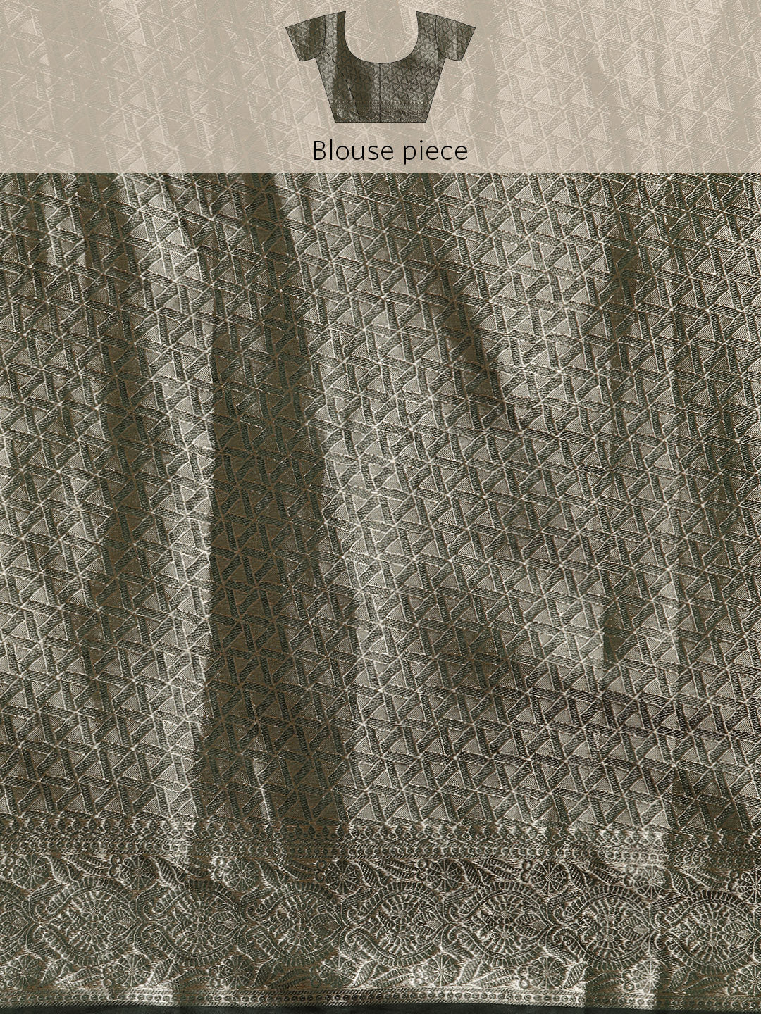 Banarasi Organza Silk Zari Woven Saree