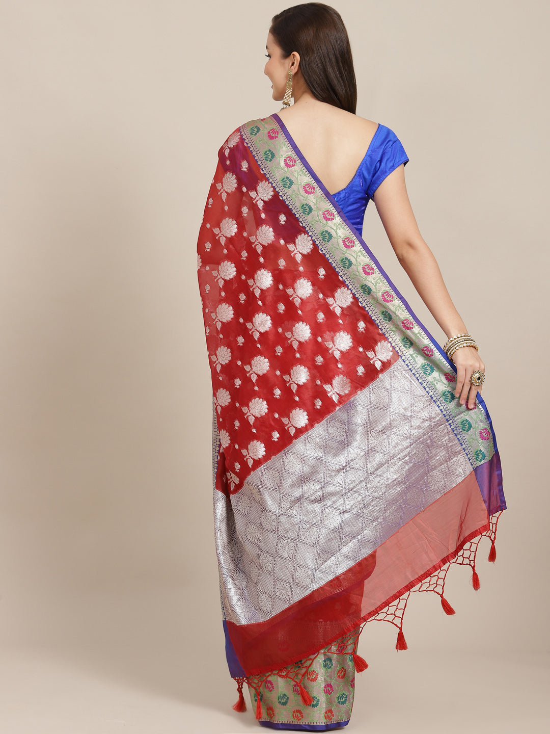 Women's Banarasi Designer Art Silk Saree