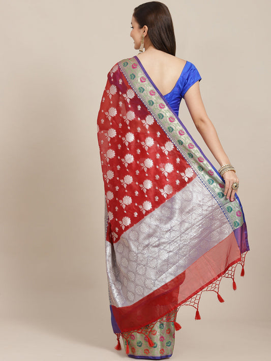 Women's Banarasi Designer Art Silk Saree