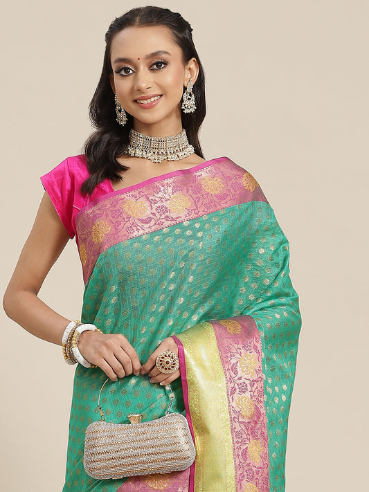 Women's Banarasi Designer Art Silk Saree