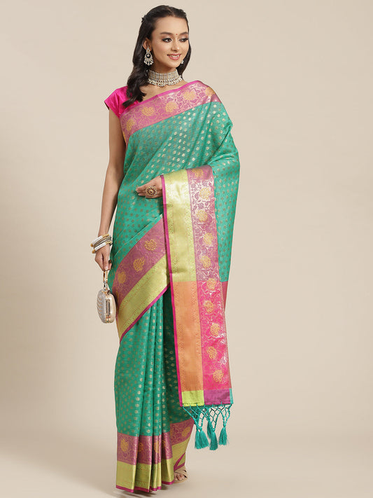 Women's Banarasi Designer Art Silk Saree