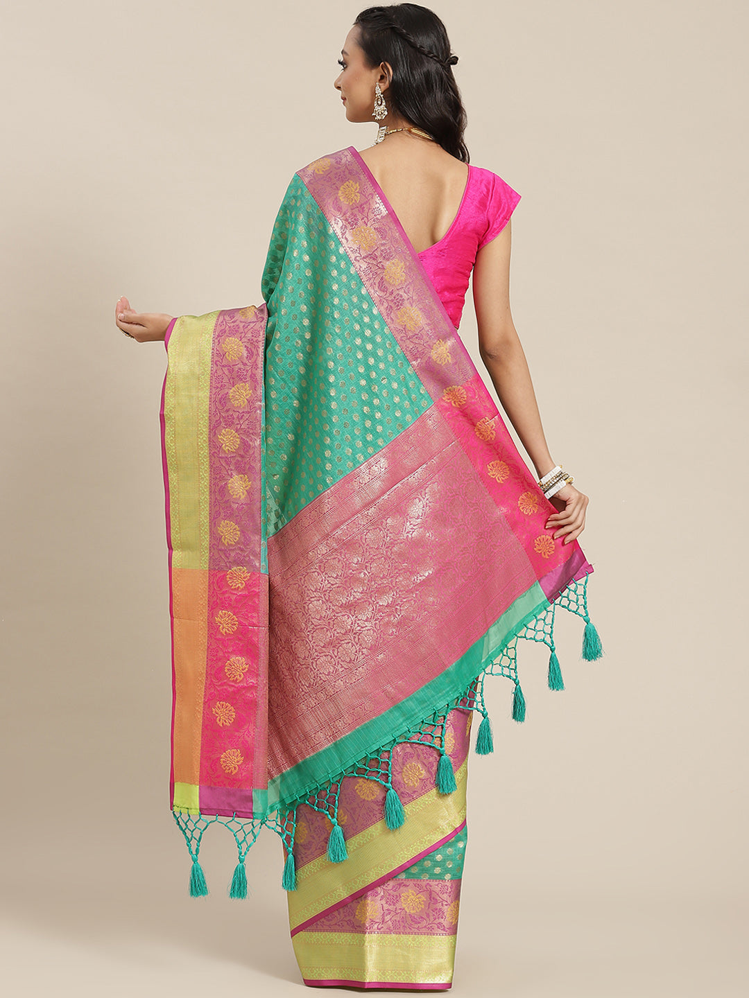 Women's Banarasi Designer Art Silk Saree