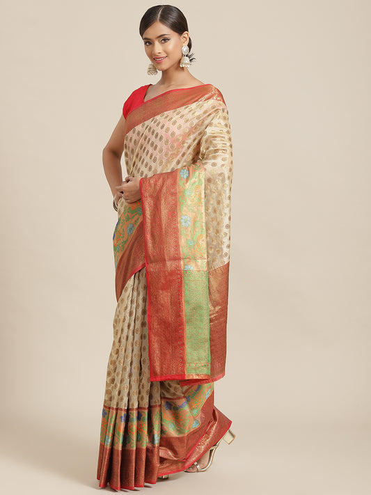 Women's Banarasi Designer Art Silk Saree