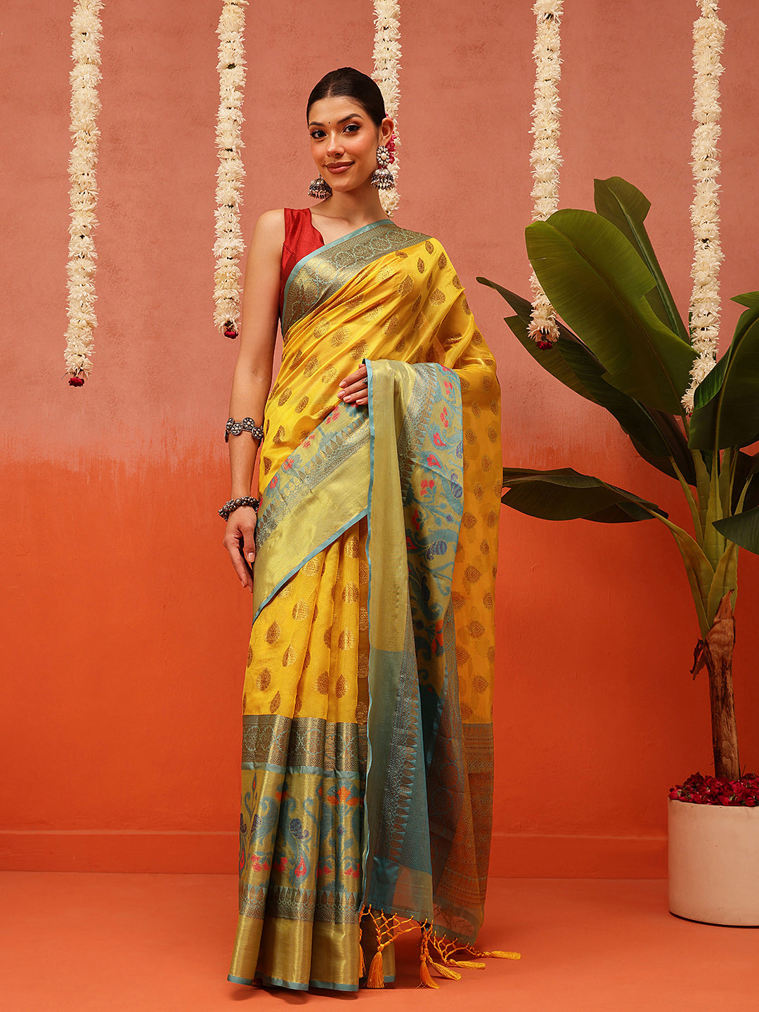Women's Banarasi Designer Art Silk Saree