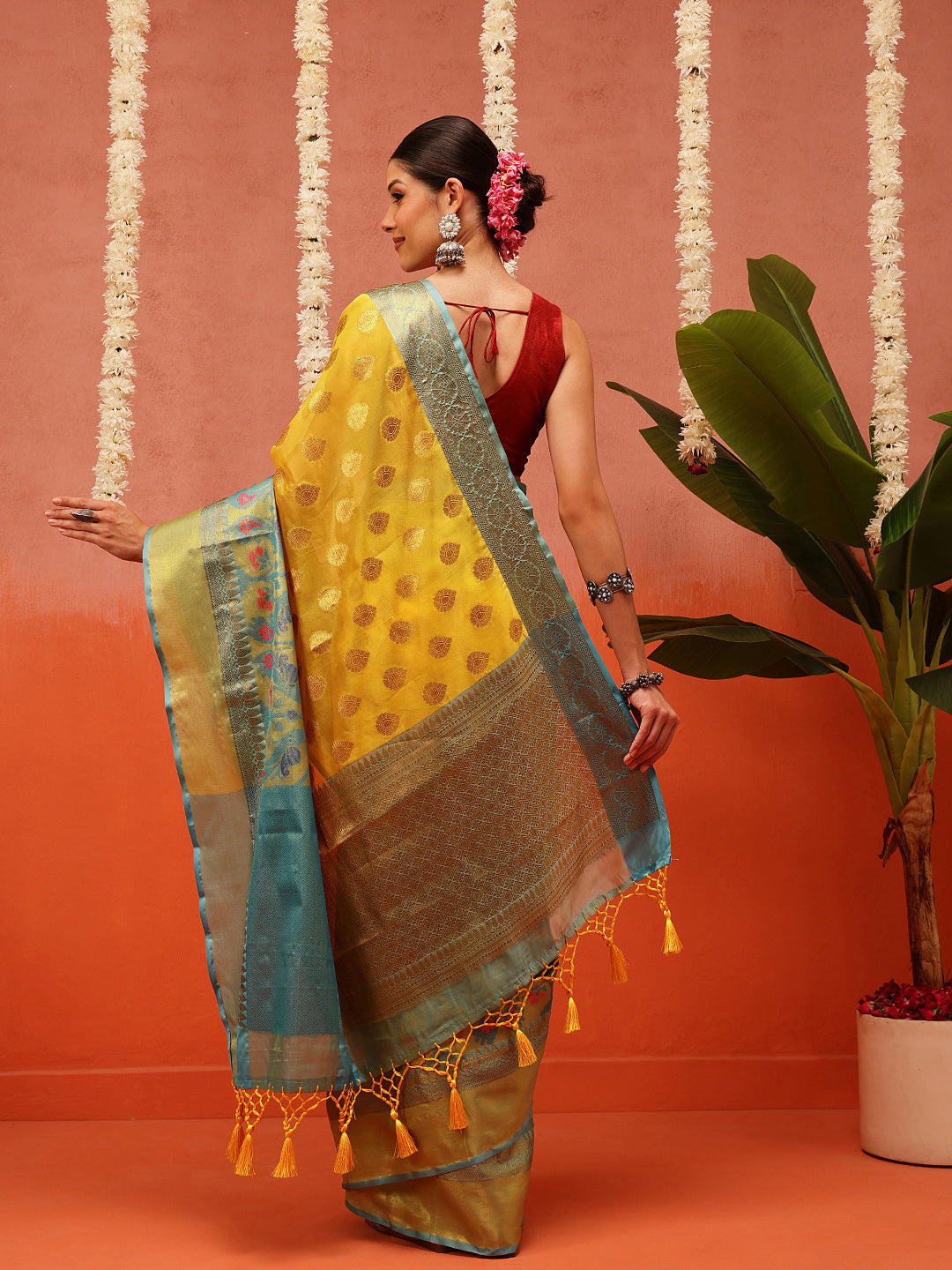 Women's Banarasi Designer Art Silk Saree