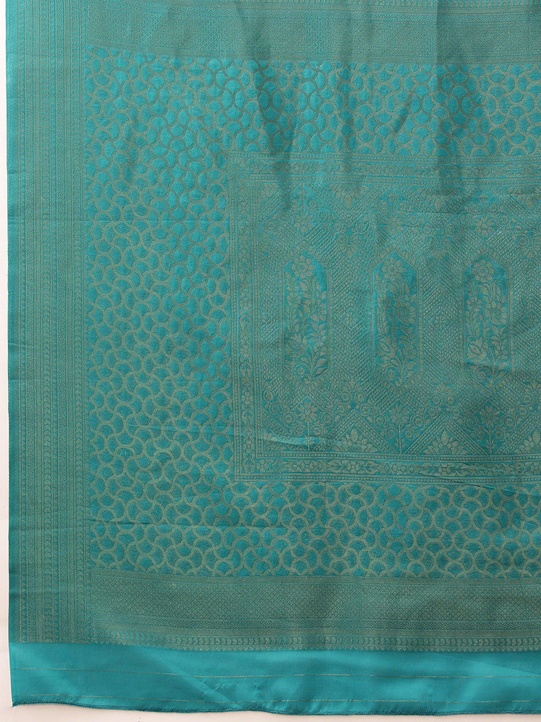 Floral Printed Crepe Saree