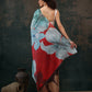 Floral Chanderi Polyester Silk Saree