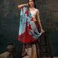 Floral Chanderi Polyester Silk Saree