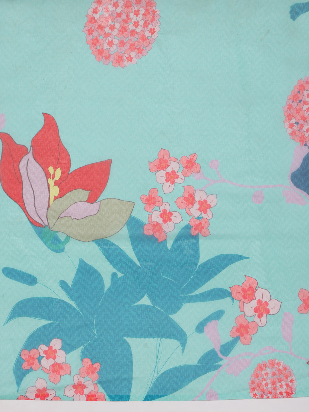 Floral Chanderi Polyester Silk Saree