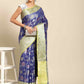 Brocade Soft Silk Zari Woven Saree