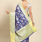 Brocade Soft Silk Zari Woven Saree