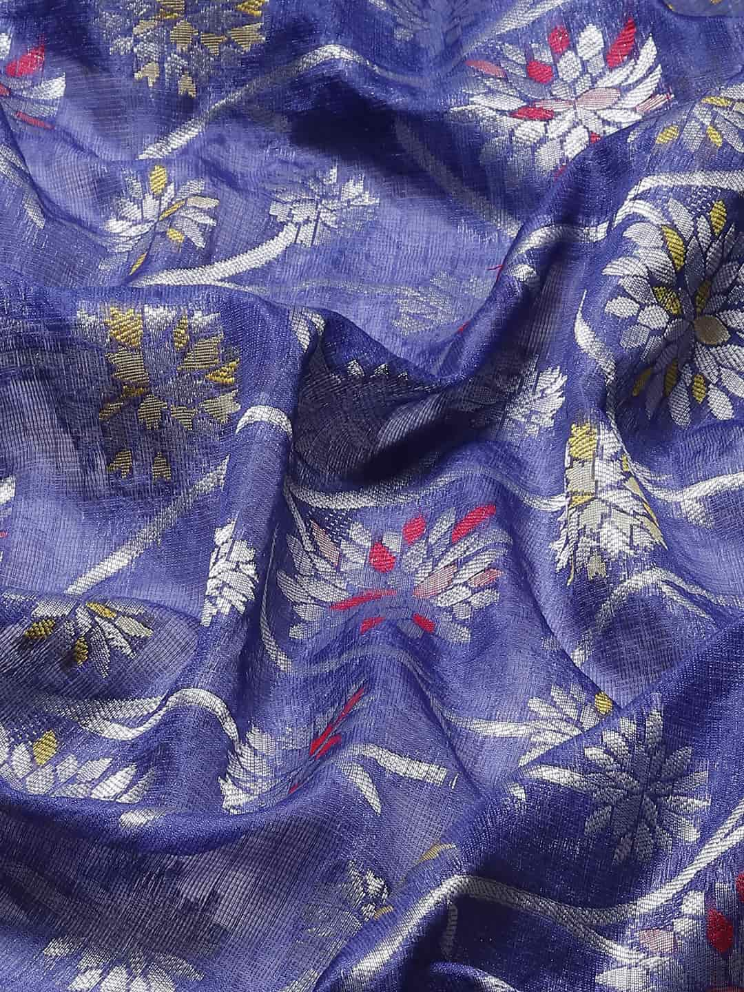 Brocade Soft Silk Zari Woven Saree